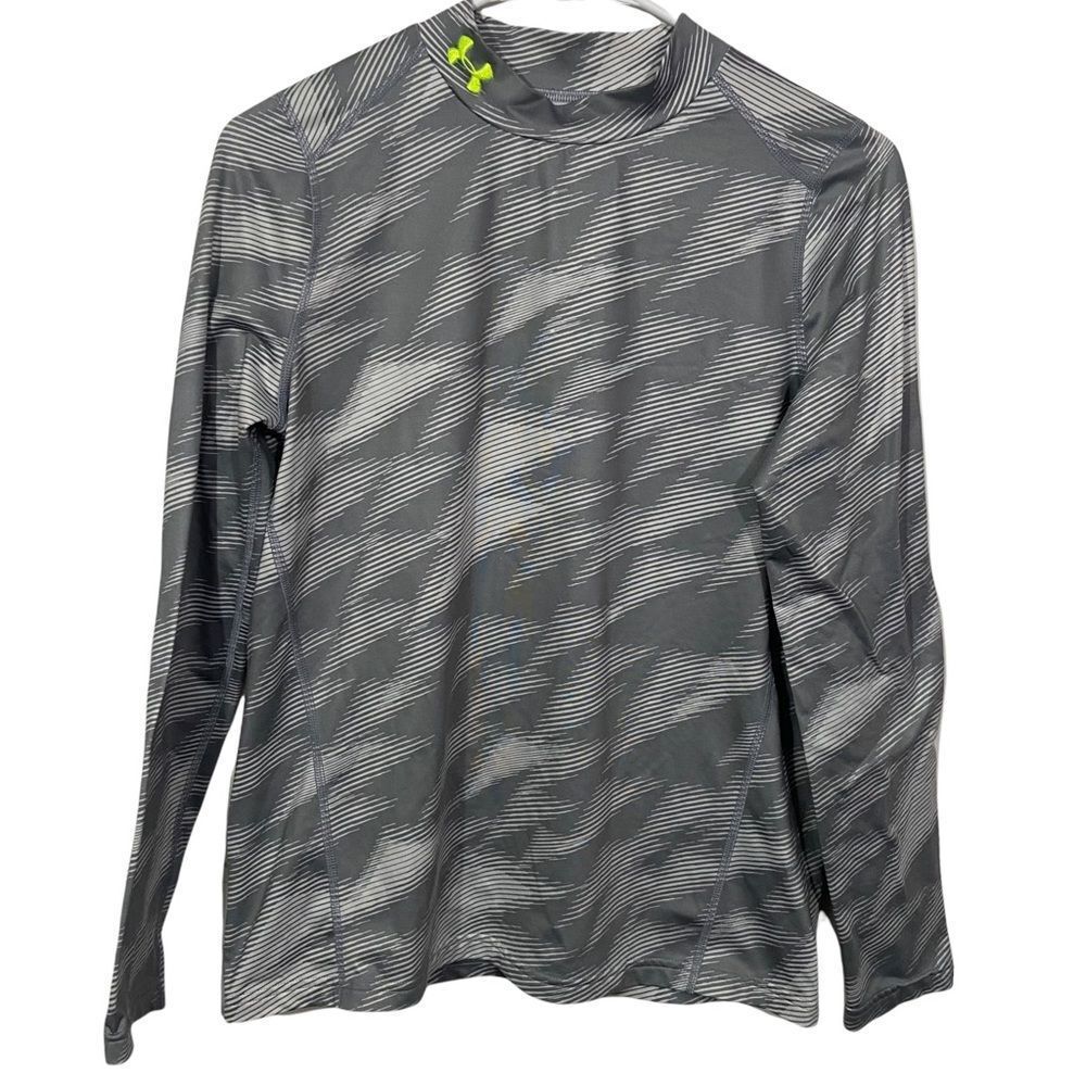 Under Armour Patterned Cold Gear Long Sleeve T-Shirt